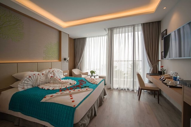 Phòng Premier Deluxe Double Ocean View